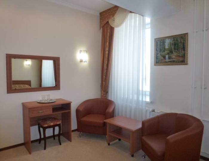 Номер стандарт с 1 двуспальной кроватью (с завтраком) - Санаторий «Полосухинский» Новокузнецк